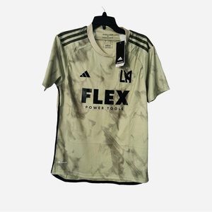 Men's LAFC adidas Green 2023 Smokescreen Authentic Jersey size small new